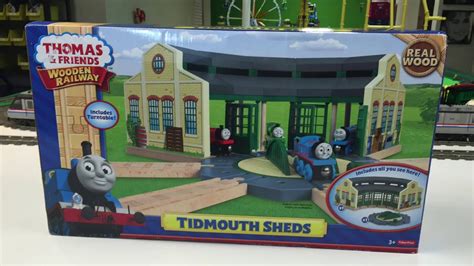 Thomas And Friends Tidmouth Sheds Roundhouse Wooden Railway Toy Train