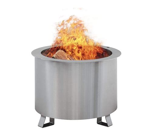 Hi flame bonfire fire pit. Double Flame Smokeless Fire Pit | Fire pit, Bonfire pits, Fire