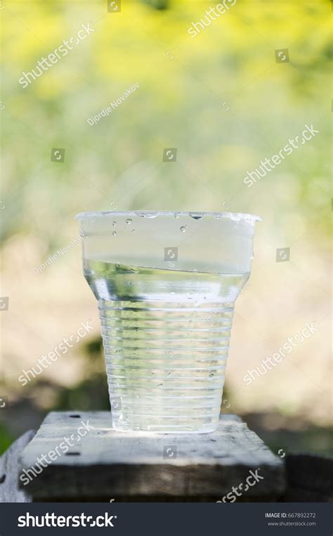 Plastic Cup Water Isolated Stock Photo 667892272 Shutterstock