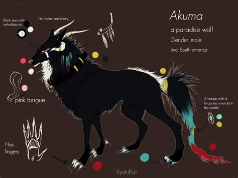 Akuma The Colorful Devil 2 Fursona By Kyokilafreakshow On Deviantart
