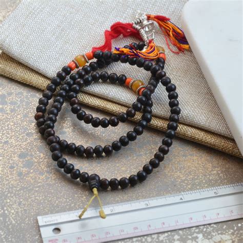 rosewood prayer beads tibetan prayer beads 108 bead mala buddhist mala prayer beads