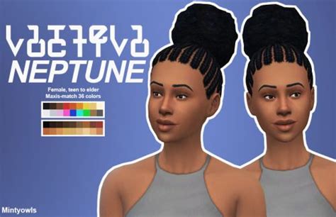 Cute Sims 4 Cc African American Hair Gwnelo
