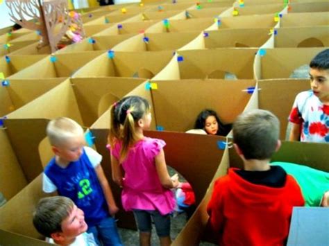 Life Size Maze Rachel Moani Kids Library Library Activities