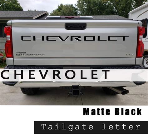 Buy Tailgate Insert Letters 3d Raised Tailgate Letters Compatible With