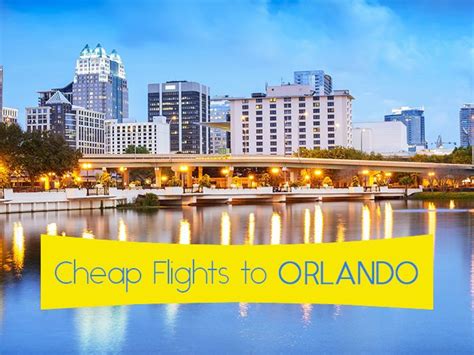 Book cheap flights to Orlando ! Search and book cheap flights to