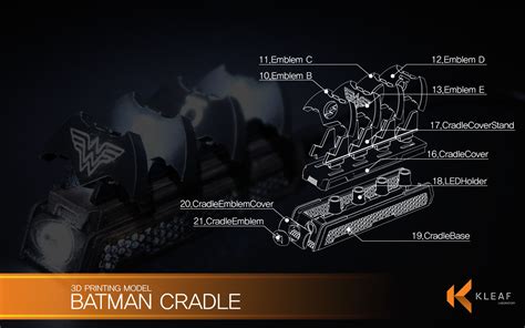 Batman Searchlight Set 3d Model 3d Printable Cgtrader