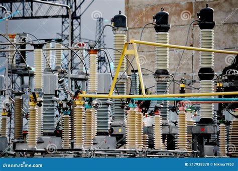 Electric Substations Stock Photo Image Of Cheap Technology 217938370
