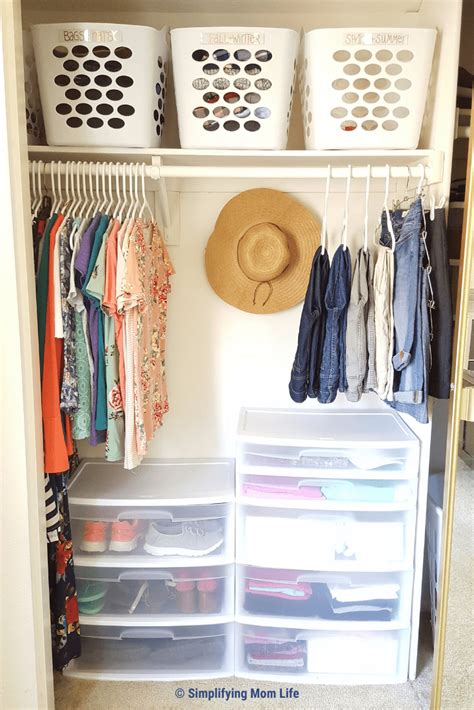 15 closet organization ideas to spruce up small spaces. Organize a Small Closet on a Budget in 5 Simple Steps in ...