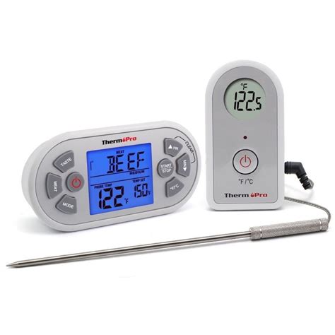 Thermopro Tp21 Digital Wireless Meat Thermometer For Grilling Smoker