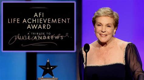 Julie Andrews Afi Life Achievement Award 2022 Youtube