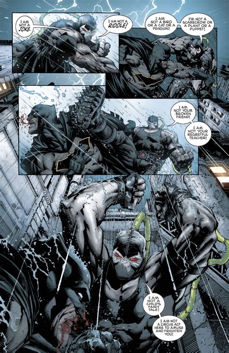 Bane Vs Batman Rebirth Comicnewbies