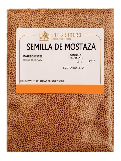 Semilla De Mostaza Granel 5 Kilogramos - $ 345.00 en Mercado Libre