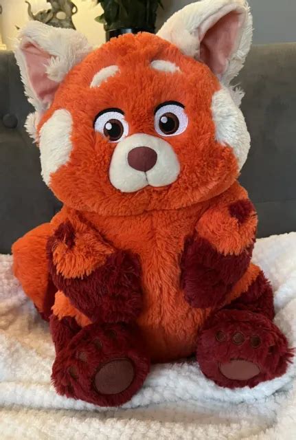 Disney Pixar 2022 Turning Red Movie Red Panda Mei 16 Inch Plush Stuffed