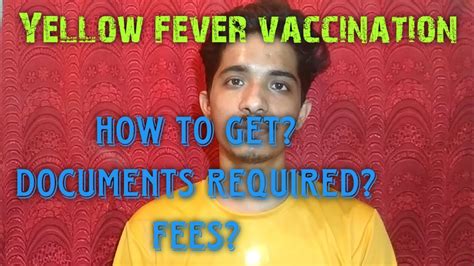 Yellow Fever Vaccination Youtube
