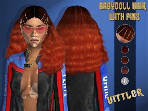Baby Doll Hair By Vittler Universe Sims Hair Sims 4 Black Hair Sims