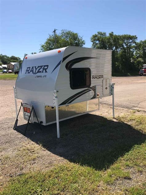2016 Used Travel Lite Rayzr Truck Camper In Michigan Mi