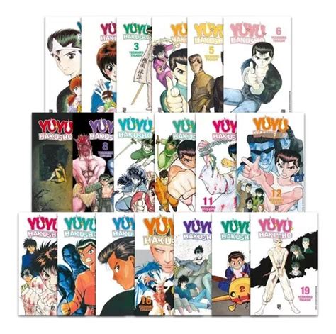 Coleção Yu Yu Hakusho Coleção Completa 19 Volumes Parcelamento
