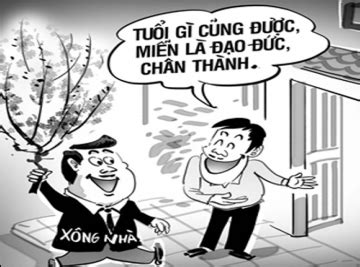 Vì thế, nhiều gia chủ rất coi trọng tuổi của. Phong tục: Chúc Tết, mừng tuổi, xuất hành, hái lộc và xông ...