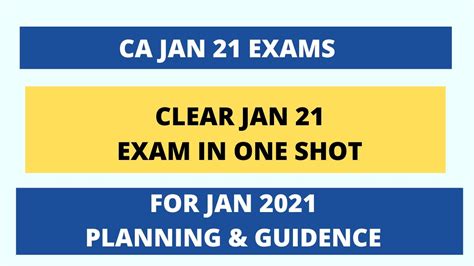 60 Days Study Plan To Clear Jan 2021 Exams In One Attempt Planing