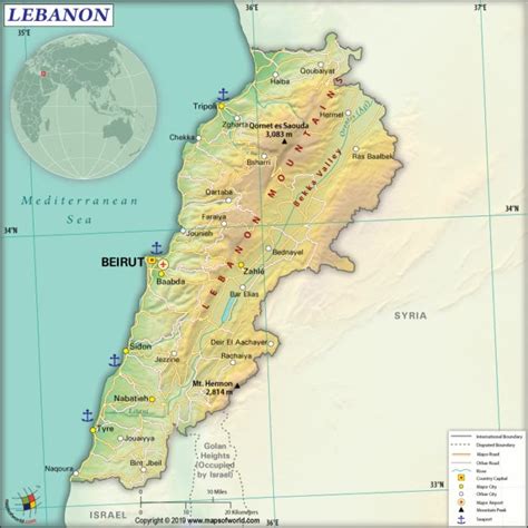 What Are The Key Facts Of Lebanon Lebanon Facts Answers