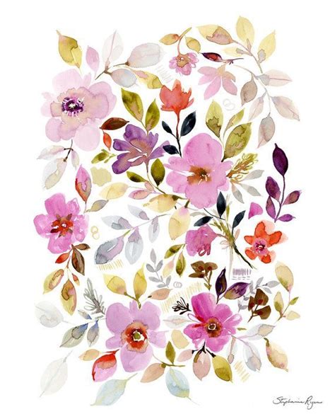 Flower Prints Yahoo Image Search Results Art Aquarelle Watercolor