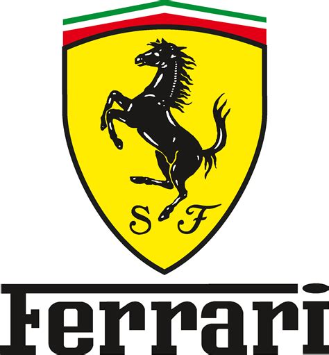 Ferrari Emblem and Logo png image | Ferrari logo, Ferrari, Car logos