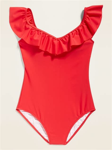 Old Navy Ruffled Off The Shoulder Swimsuit For Women 554570022