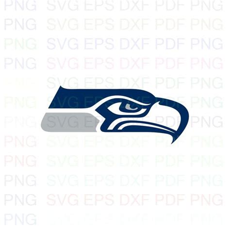 Seattle Seahawks Nfl 1 Svg Dxf Eps Pdf Png Cricut Cutting Etsy