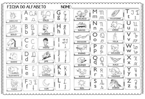 Pedagogas Da Paz Alfabeto De Mesa 4 Tipos De Letra Alfabetario Images