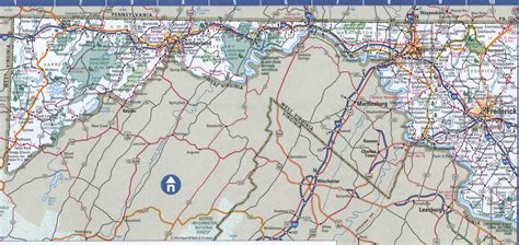 Map Of Marylandfree Highway Road Map Md With Cities Towns Counties