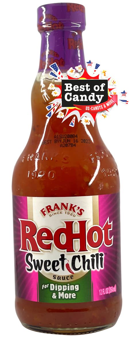 Frank S Red Hot Sweet Chili Sauce 340g