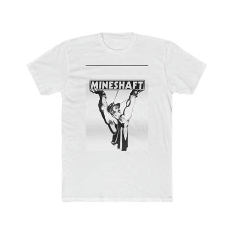 Mineshaft Nyc Leather Gay Bar Mens Cotton Crew Tee Etsy