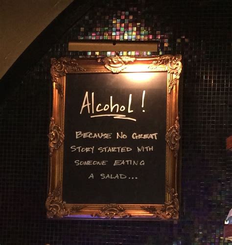 Good Sign Found In Chattanooga Chalkboard Quote Art Art Quotes Alcohol