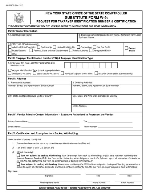 printable it258 form for nys printable forms free online