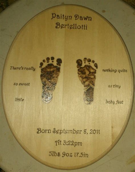 Maybe you would like to learn more about one of these? Pyrography baby gift | Baby Items | Pinterest | Babies ...