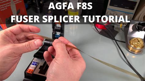 AGFA F8S Automatic Fuser Splicer For Super 8 Mm Film Tutorial How To