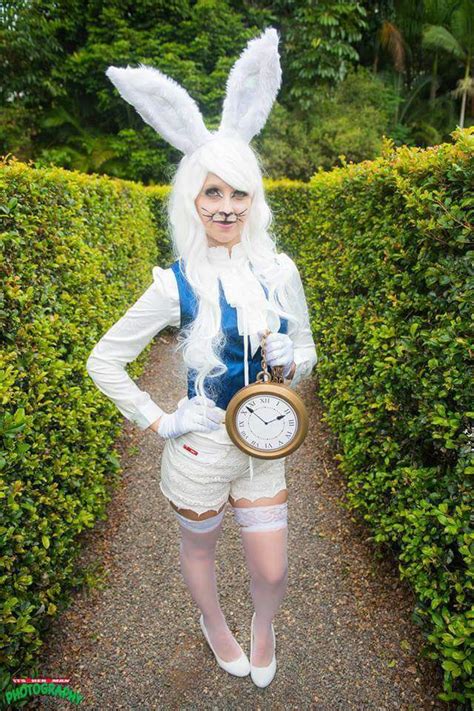 White Rabbit Cosplay Alice In Wonderland Cosplay Amino