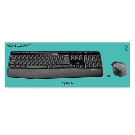 Logitech Mk345 Wireless Combo Keyboard Mouse Elektronik Bagian