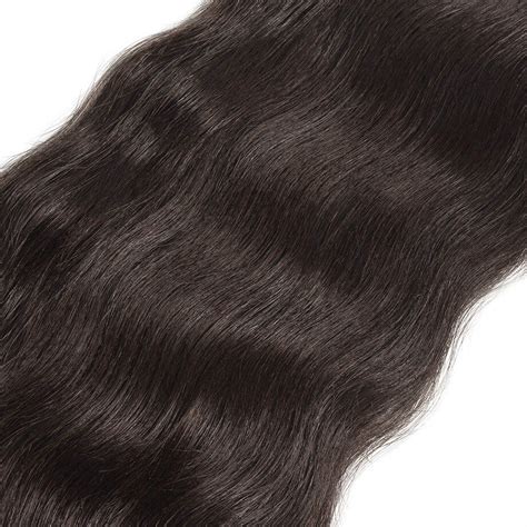 Raw Indian Hair Weave 3 Bundle Deals Natural Straight Maxglam Hair