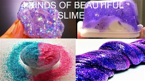 4 Kinds Of Slime And How To Make It Easily Youtube