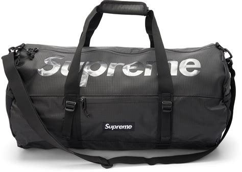 Supreme Duffle Bag Ss21 Black Ss21 Ss21