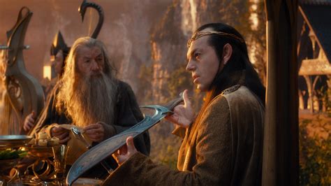 🥇 Hugo Weaving Ian Mckellen Swords Elrond Rivendell Wallpaper 121915