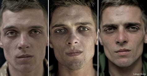 Powerful Portraits Of Soldiers Before During And After War