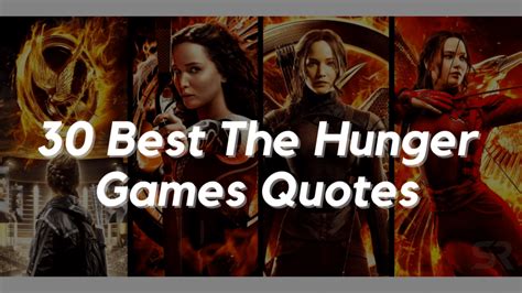 30 Best The Hunger Games Quotes The Softbook
