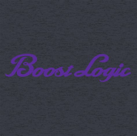 Boost Logic Bull Font T Shirt Boost Logic