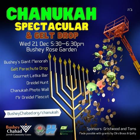 Bushey Chanukah 2022 Welcome To Bushey Chabad Jewish Community Centre