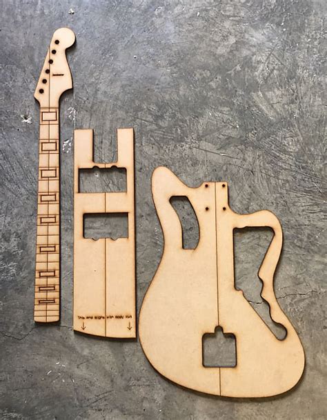 Guitar Building Templates Jazzmaster Template Luthier Tools Reverb