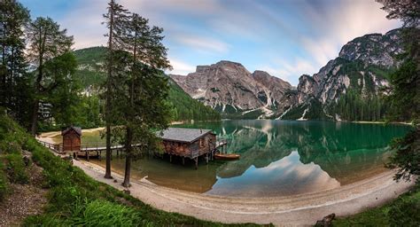 1920x1080 Nature Photography Landscape Mountains Lake Summer Morning