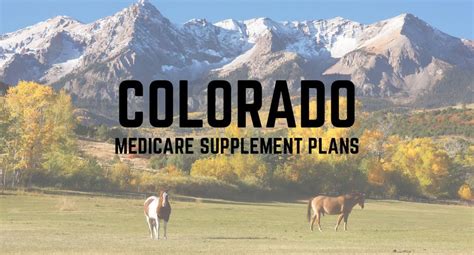 Colorado Medicare Supplements Plans  MedicareFAQ