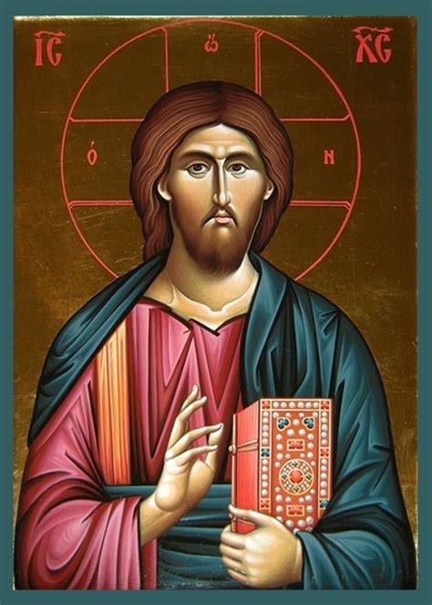 Gospod Isus Hristos Painting By Slavko Potpara Saatchi Art